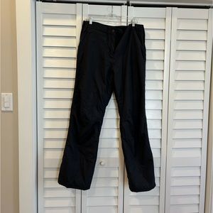 Obermeyer Sugarbush Black Nylon women’s ski snow pants